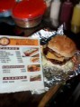 hamburguesa de carne sencilla
